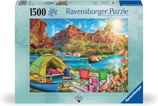 Canyon Camping 1500 pc Puzzle