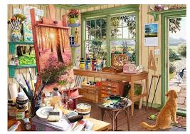 The Artist's Shed 1000 pc Puzzle
