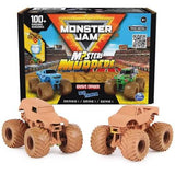 Monster Jam, Mystery Mudders 2-Pack, Official 1:64 Die-Cast
