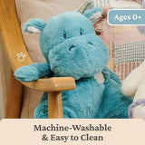 Oh So Snuggly Hippo Plush, 12.5 in