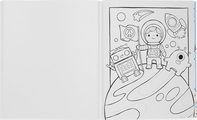 Color-in Book: Outerspace Exp