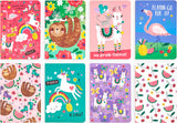 Funtastic Friends Pocket Pals Journals  Set Of 8