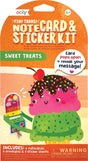 Tiny Tada! Note Cards & Sticker Set - Sweet Treats (Set of 16)