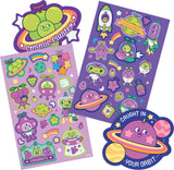 Grape Galaxy Scented Stickers