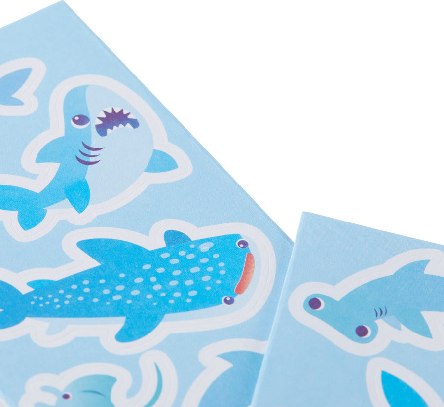 Stickiville Sharks and Rays Stickers