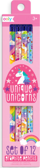 Unique Unicorn Pencils  Set Of 12