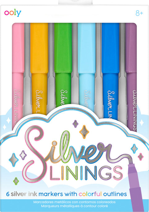 Silver Linings Outline Markers