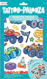 Tattoo-Palooza Temporary Tattoos - Monster Truck