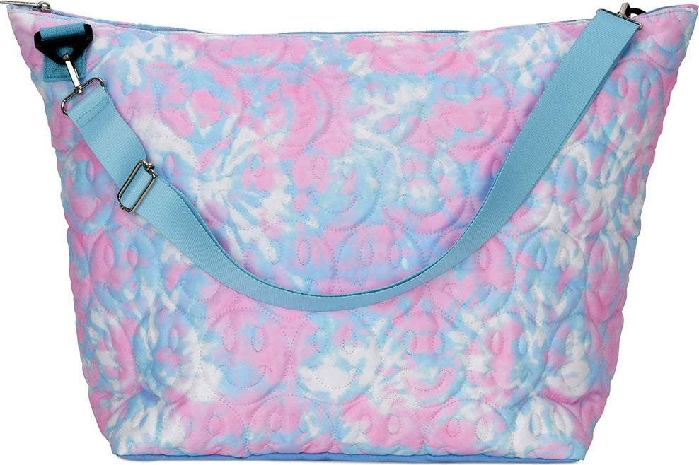 Tie Dye Smile Weekender Bag