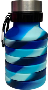 Ocean Silicone Collapsible Water Bottle