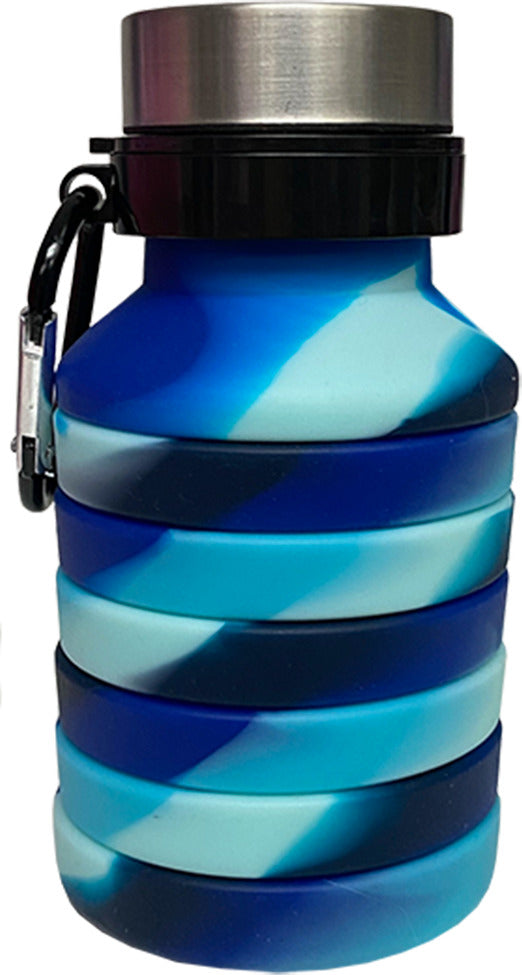 Ocean Silicone Collapsible Water Bottle