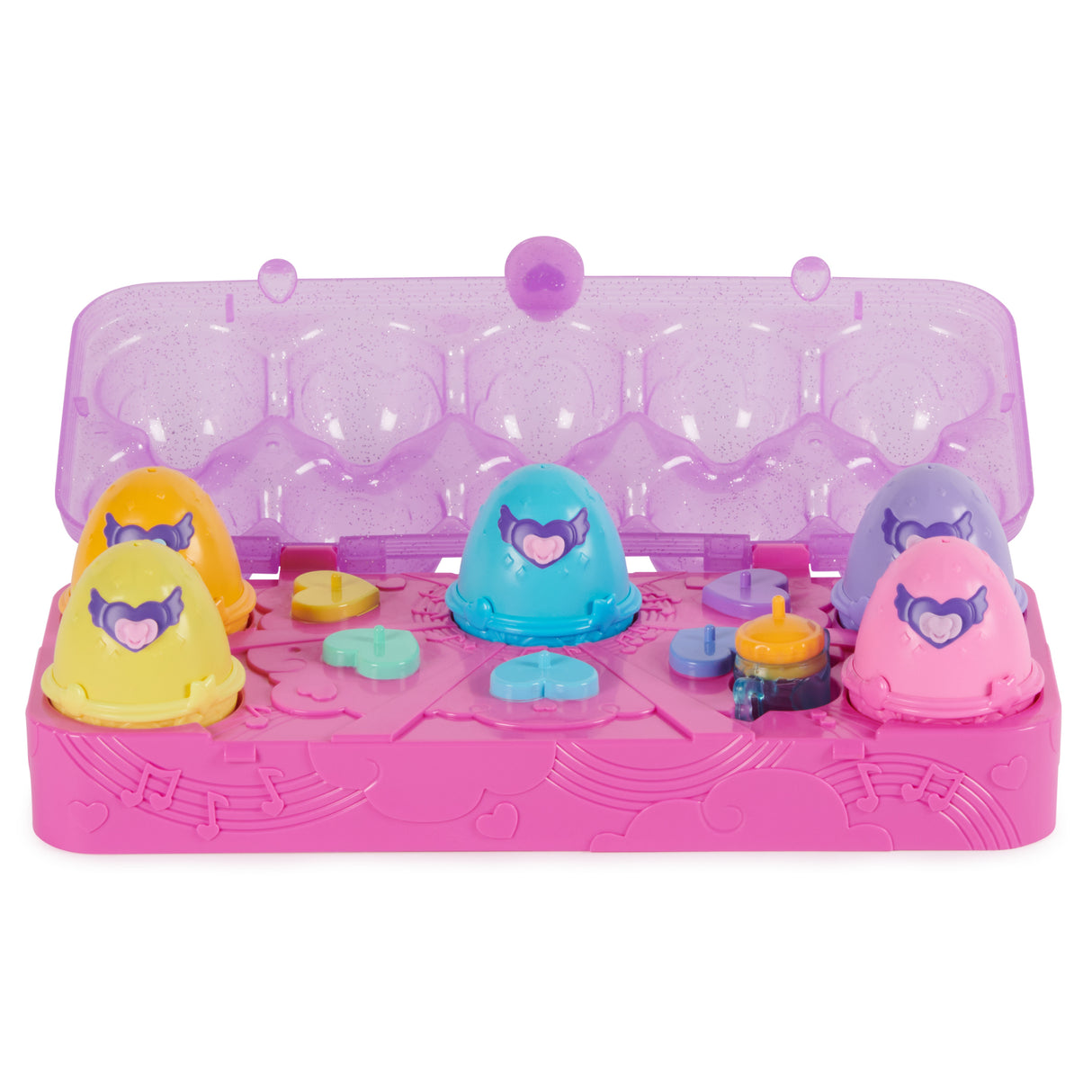 Hatchimals Alive, Egg Carton Toy with 5 Mini Figures