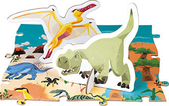 Educational Puzzle- The Dinosaurs  200 Pcs