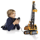 Kid Galaxy Remote Control Crane. 8-Function Construction Toy Vehicle