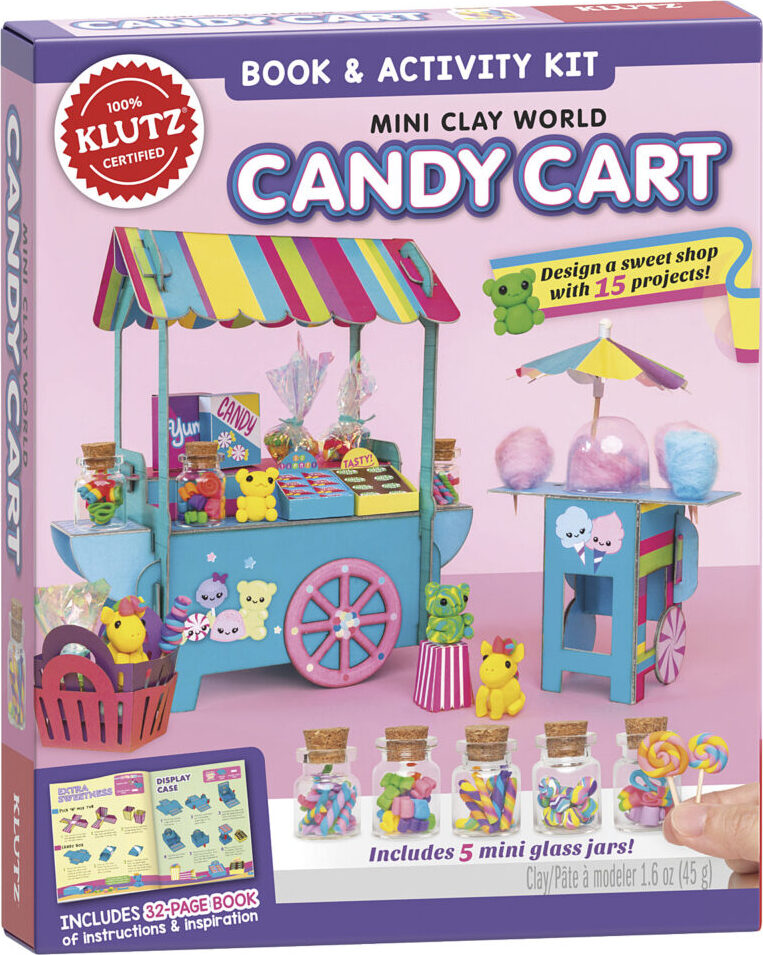 Mini Clay World Candy Cart