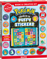 Pokemon Color-In 3D Puffy Stickers