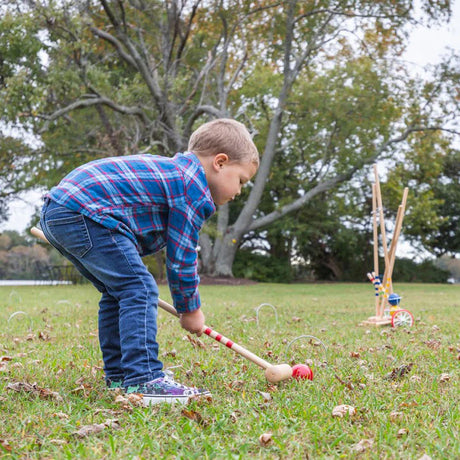 4-Player Children's Croquet Set