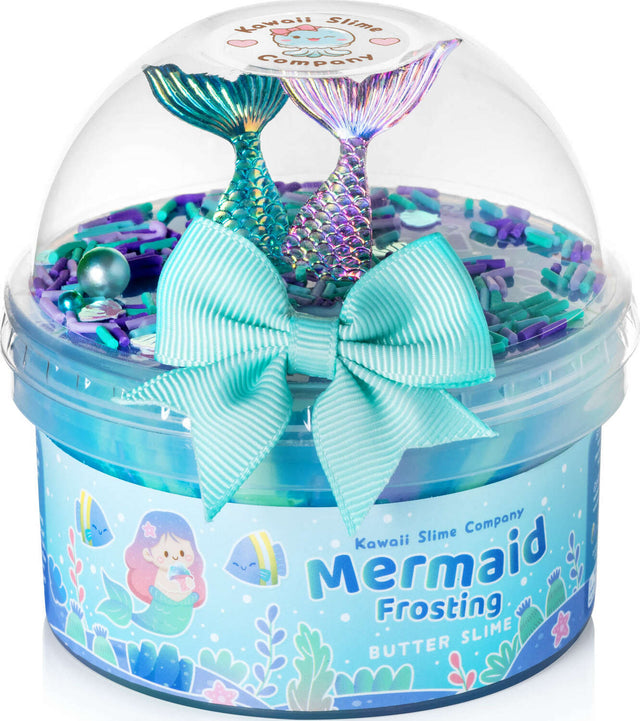 Mermaid Frosting Butter Slime