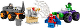 LEGO® Spider-Man: Hulk vs. Rhino Truck Showdown