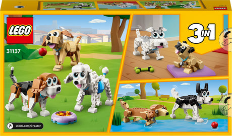 LEGO® Creator 3-in-1: Adorable Dogs Animal Toys