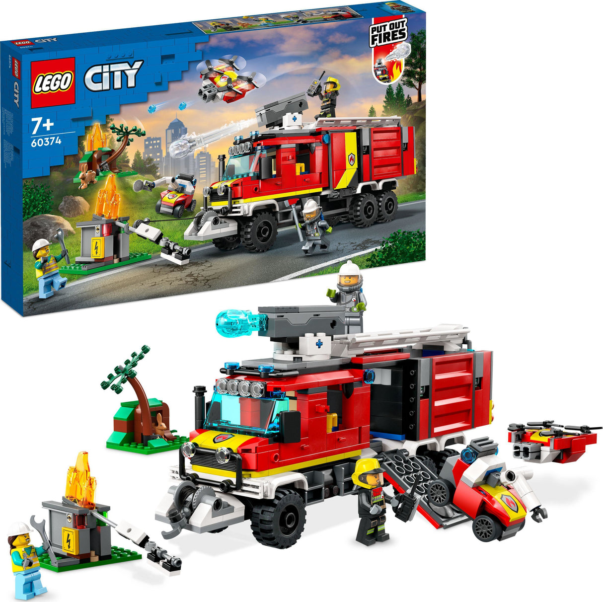 LEGO® City Fire: Fire Command Truck