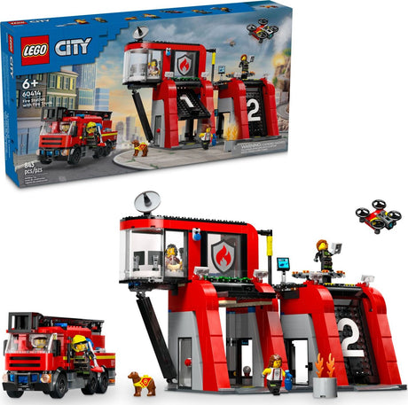 LEGO® City Fire: Fire Station with Fire Truck