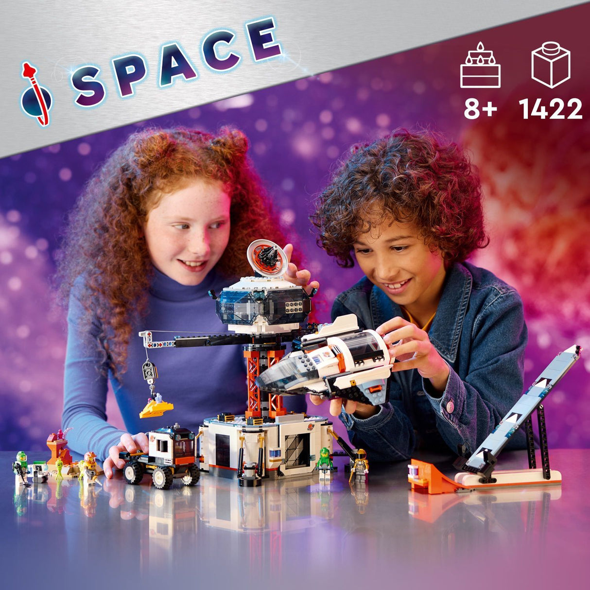 LEGO® City Space: Space Base and Rocket Launchpad