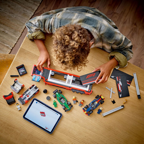 LEGO City Formula 1: F1® Truck with RB20 & AMR24 F1® Cars