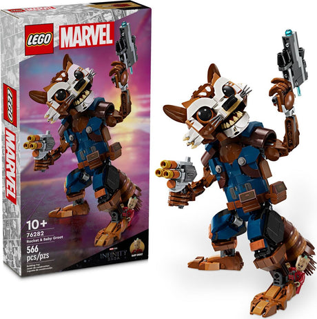 LEGO® Super Heroes Marvel: Rocket & Baby Groot