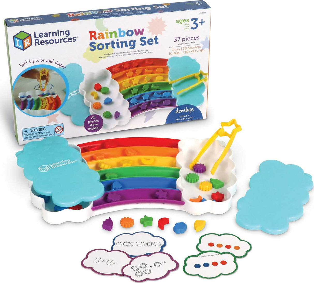 Rainbow Sorting Activity Set