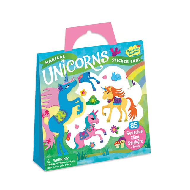 Sticker Tote: Magical Unicorns