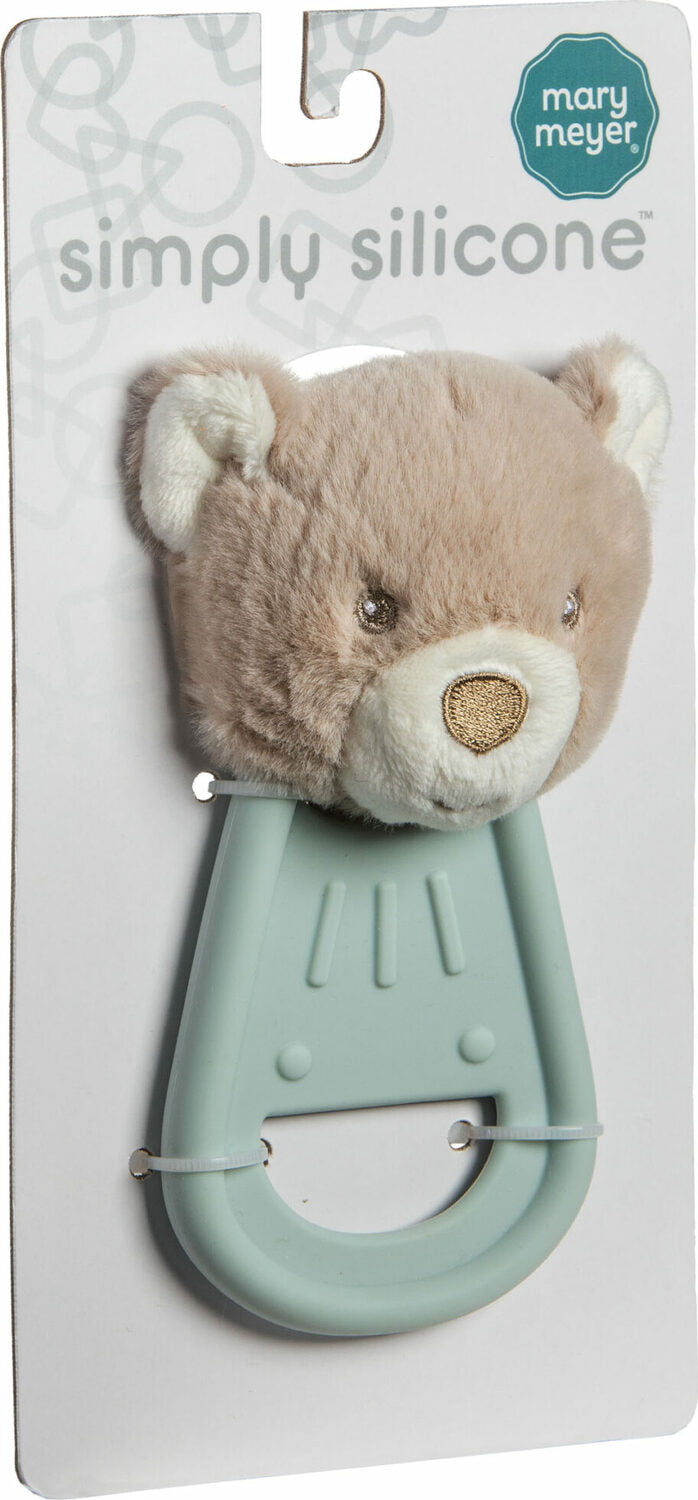 Simply Silicone Character Teether - Teddy - 6"