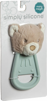 Simply Silicone Character Teether - Teddy - 6"