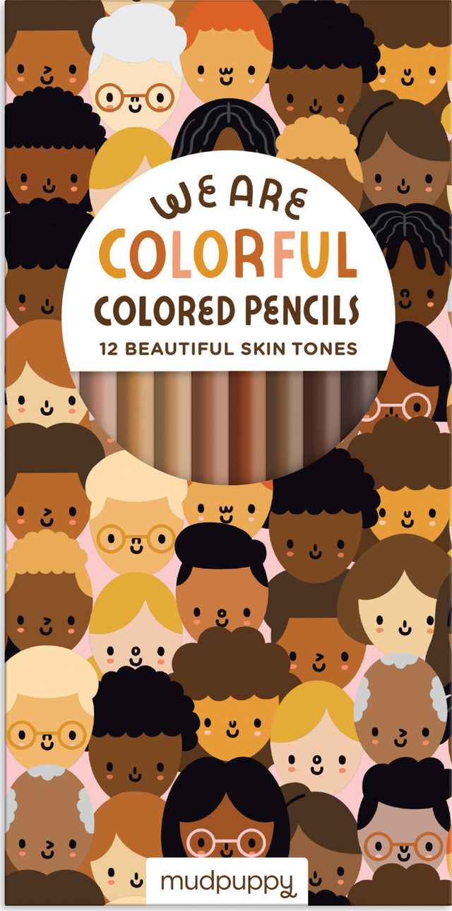 We Are Colorful Skin Tone Colored Pencils