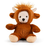 Little Dress Up Bear - Highland Cow