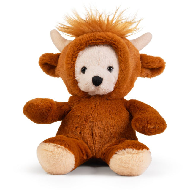 Little Dress Up Bear - Highland Cow