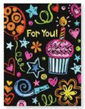 Doodle Birthday Glitter Gift Enclosure C