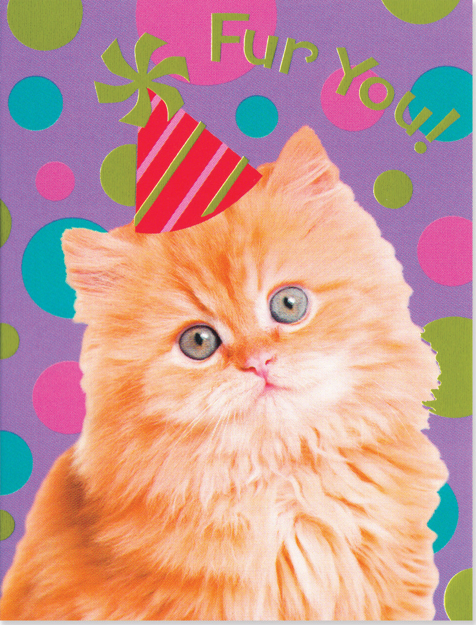 Fur You Cat Foil Card