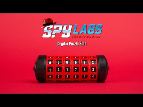 Spy Labs: Cryptic Puzzle Safe