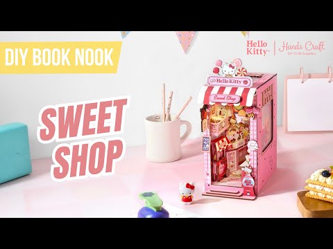 Hello Kitty® Sweet Shop DIY Book Nook Kit