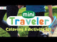 Mini Traveler Coloring & Activity Kit - Dinosaurs