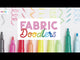 Fabric Doodlers Markers - Set of 12