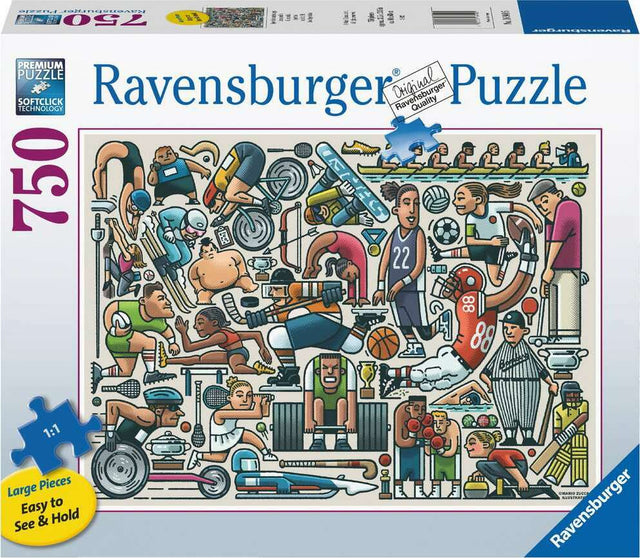 Athletic Fit (750 pc Large Format Puzzle)