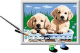 CreArt: Paint-By-Number Cute Puppies 5x7