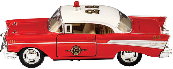 Die Cast Fire/ Police Bel Air (assorted)