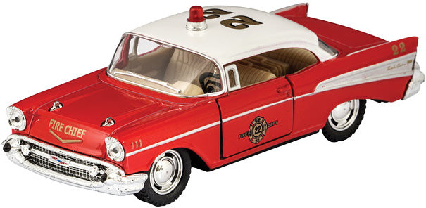 Die Cast Fire/ Police Bel Air (assorted)