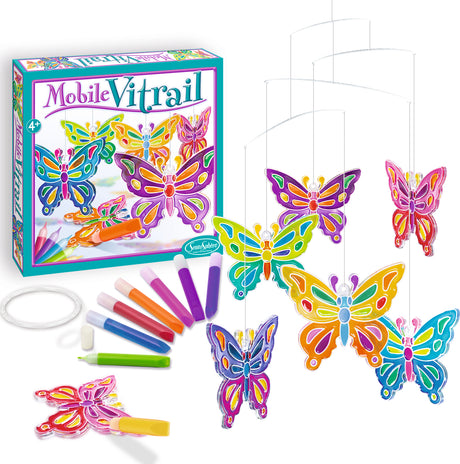 Crystal Mobile Butterflies