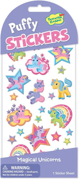 Puffy Magical:  Unicorn Stickers