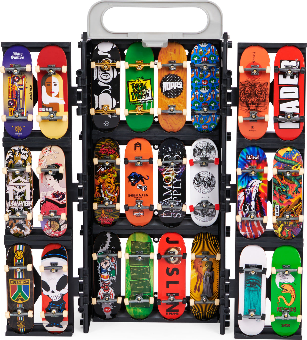 Tech Deck Play and Display Transforming Ramp Set Finger board set