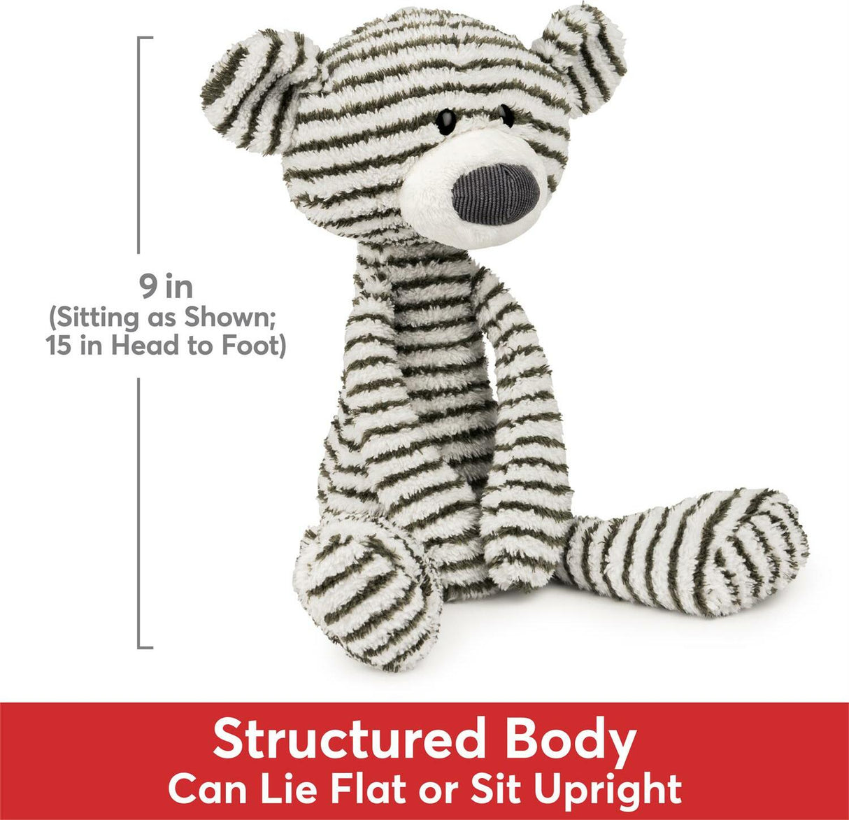 Stripe Toothpick Bear - 15 In